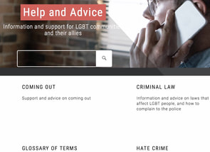 Click to go to LGBT+ support and information